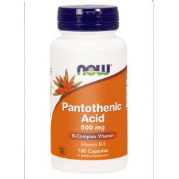 NOW Pantothenic Acid 500 mg...